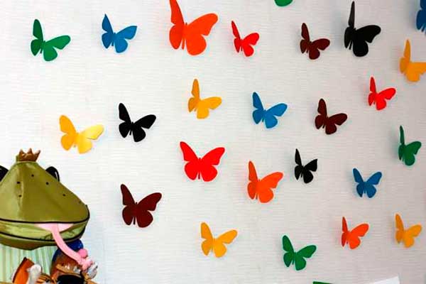декоративные бабочки на стену фото